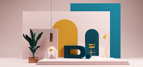 VI形象設計Draft臨時建筑公司VI設計