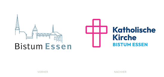 埃森教區(qū)升級(jí)LOGO設(shè)計(jì)