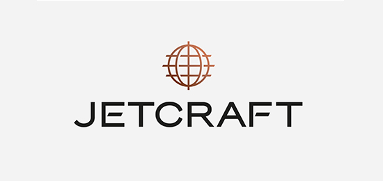 全球飛機貿易業務Jetcraft品牌標志設計