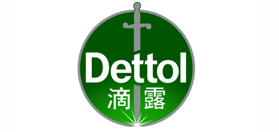 Dettol滴露 LOGO設計內涵與品牌設計欣賞
