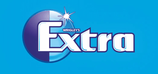 口味卓越的 護齒無糖口香糖品牌 Extra益達的 LOGO設計內涵與品牌設計欣賞