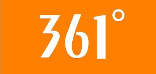 專業化、年輕化、國際化的，民族體育用品行業領先品牌-361°-LOGO設計內涵與品牌設計欣賞